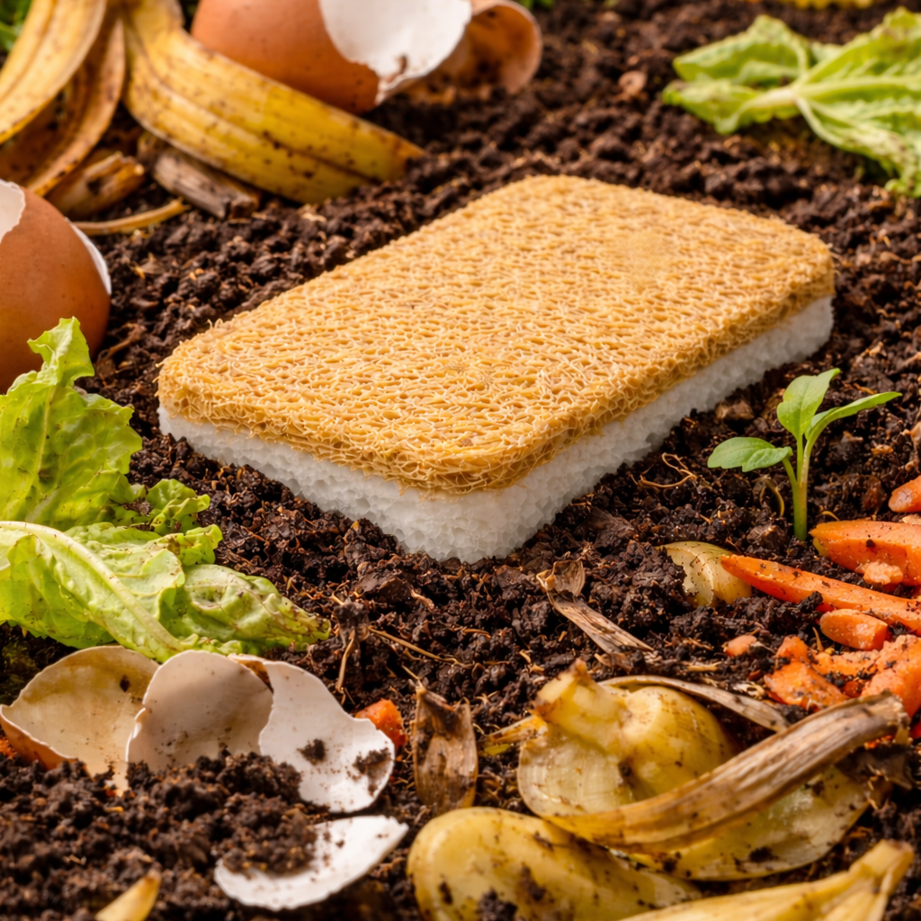 Plastic-Free Dish Sponges (12-Pack)